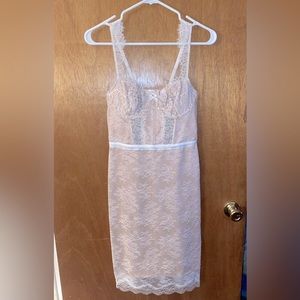 Victoria’s Secret lace corset slip dress